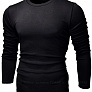 Легкий пуловер R-Black
