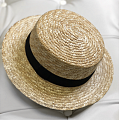 Канотье - соломенные сумки и шляпы оптом
