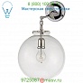 TOB 2226BZ/G4-CG Visual Comfort Katie Globe Bathroom Wall Light, настенный бра