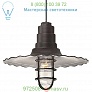 5DRW16MCGGBK-BC Radial Wave Outdoor Pendant w/ Cast Guard & Clear Glass Troy RLM Lighting, уличный