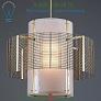 Downtown Mesh Double Drum Pendant Light CHB0020-2A-FB-FG-001-E2 Hammerton Studio, светильник