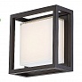 WS-W73608-BZ Framed LED Square Outdoor Wall Sconce Modern Forms, уличный настенный светильник