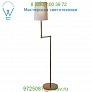 Ziyi Pivoting Floor Lamp Visual Comfort TOB 1012BZ-NP, светильник