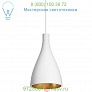 Swell Narrow Pendant (White/Brass) - OPEN BOX RETURN  Pablo Designs, светильник