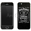 Виниловая наклейка Jack Daniels на iPhone 5/5s