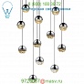 SONNEMAN Lighting Grapes 12 Light LED Round Multipoint Pendant 2917.01-SML, светильник