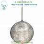 Kristall 8 One Light Pendant 1KX-461600-LED-SN Besa Lighting, светильник