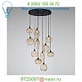 CHB0048-03-FB-OA-C01-E2 Misto Round Multi Light Pendant Light Hammerton Studio, светильник