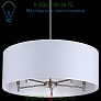 9050BN-WHT Lights Up! Walker 5-Arm Drum Chandelier Light, светильник