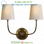 Vendome Wall Sconce TOB 2008AS-NP Visual Comfort, настенный светильник бра