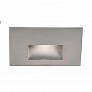 WL-LED100-BL-SS WAC Lighting LED100 LEDme LGT-120V Rectangle Scoop Stainless Steel Step Light