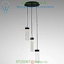 CHB0042-03-FB-BG-C01-L1 Parallel Glass Round LED Multipoint Pendant Light Hammerton Studio