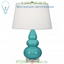 Robert Abbey OB-A292X Small Triple Gourd Table Lamp (Egg Blue) - OPEN BOX RETURN, опенбокс