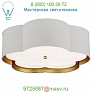 Visual Comfort Bryce Flower Flush Mount Ceiling Light KS 4118BSL/WHT-FA, светильник