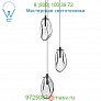 Liquid 3-Light Round LED Pendant Light 2971.25C SONNEMAN Lighting, светильник