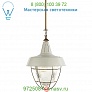 Henry Industrial Pendant with Prismatic Glass TOB 5042HAB-WHT Visual Comfort, светильник