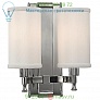 Palmdale Two Light Wall Sconce Hudson Valley Lighting 1122-PN, настенный светильник бра