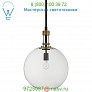 Visual Comfort Gable Globe Pendant Light TOB 5430BZ/HAB-CG, светильник