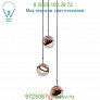 SLD-1010P3-BRS Dora P3 Multi-Light Pendant Light Seed Design, светильник