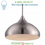 DweLED Flair Pendant Light (Etched Opal/Brushed Nickel) - OPEN BOX , светильник