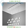 Fabbian  Beluga Multispot 20-Light Rectangular Pendant Light, светильник