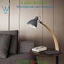 Seed Design SQ-893DWR-BK Laito Wood Table Lamp, настольная лампа