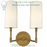 Dillon Two Light Wall Sconce Hudson Valley Lighting 362-AGB, настенный светильник бра