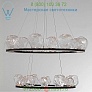 Gem Bezel Ring 2-Tier Chandelier CHB0039-2B-FB-A-CA1-L1 Hammerton Studio, светильник