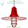 5DRW16MCGGBK-BC Troy RLM Lighting Radial Wave Outdoor Pendant w/ Cast Guard & Clear Glass, уличный