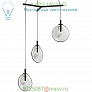 2995.25C-SML SONNEMAN Lighting Cantina Large 3-Light Tri-Spreader LED Pendant Light, светильник