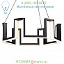 Gotham LED Chandelier Modern Forms PD-60828-BK, светильник