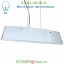 LS3-445406-BR Besa Lighting Silhouette Three Light Linear Pendant, светильник