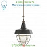 Henry Industrial Pendant with Prismatic Glass TOB 5042HAB-WHT Visual Comfort, светильник