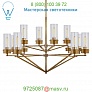 Marais 2-Tier Chandelier Visual Comfort TOB 5303BZ/HAB-CG, светильник