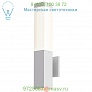 Square Column Indoor/Outdoor LED Sconce 7380.72-WL SONNEMAN Lighting, уличный настенный светильник