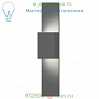 Flat Box 2-Light Indoor/Outdoor LED Panel Sconce 7108.72-WL SONNEMAN Lighting, уличный настенный