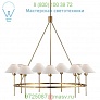 Hackney 9-Light Chandelier SP 5014BZ-NP Visual Comfort, светильник