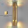 Ricca Design Liberty LED Wall Sconce (Polished Brass) - OPEN BOX RETURN OB-Lib_AB, опенбокс