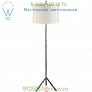 Meurice Polished Nickel Floor Lamp Robert Abbey S651X, светильник