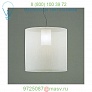 OB-MRE31 | MREL3 Santa &amp; Cole Moare Large Single Shade Pendant Light (White) - OPEN BOX