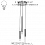 STL-07P-BL Steelos Multi-Light LED Pendant Light Blackjack Lighting, подвесной светильник