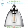 Feiss  Baskin Dome Nickel Pendant Light, светильник