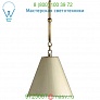 Goodman Mini Pendant (White with Brass/Brass) - OPEN BOX  Visual Comfort, светильник