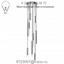 STL-07P-BL Blackjack Lighting Steelos Multi-Light LED Pendant Light, подвесной светильник