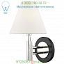 Mitzi - Hudson Valley Lighting H264101-AGB/BK Robbie Wall Sconce, настенный светильник