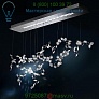 Crystalon LED Linear Pendant Light Swarovski SCY520N-SS1S, светильник