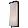 Ledge Outdoor Wall Light Modern Forms WS-W1420-BK, уличный настенный светильник