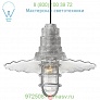 5DRW16MCGGBK-BC Radial Wave Outdoor Pendant w/ Cast Guard & Clear Glass Troy RLM Lighting, уличный