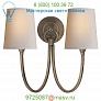 Reed Double Wall Sconce TOB 2126AN-NP Visual Comfort, настенный светильник бра