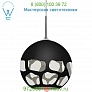 Besa Lighting 1JT-ROCKYBK-BR Rocky Pendant Light, светильник